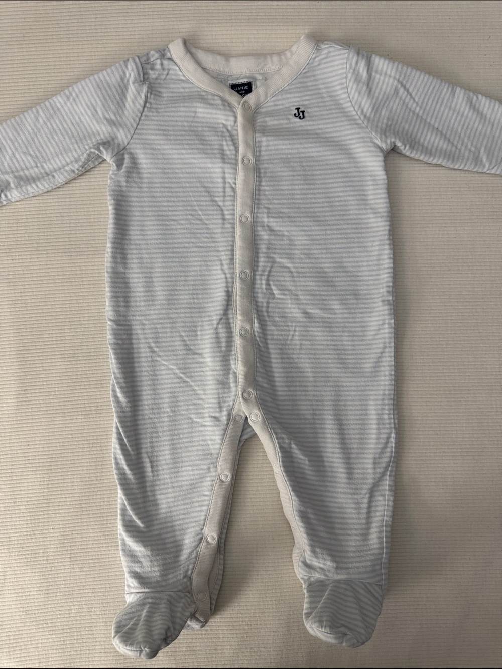 Janie and Jack Striped One Piece